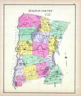 Sullivan County, New Hampshire State Atlas 1892 Uncolored